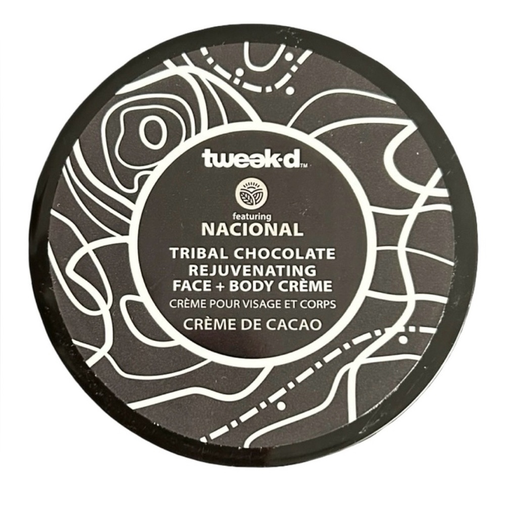 Tweak'd by 💜 Nature Tribal Chocolate Face and Body Crème 8 Oz